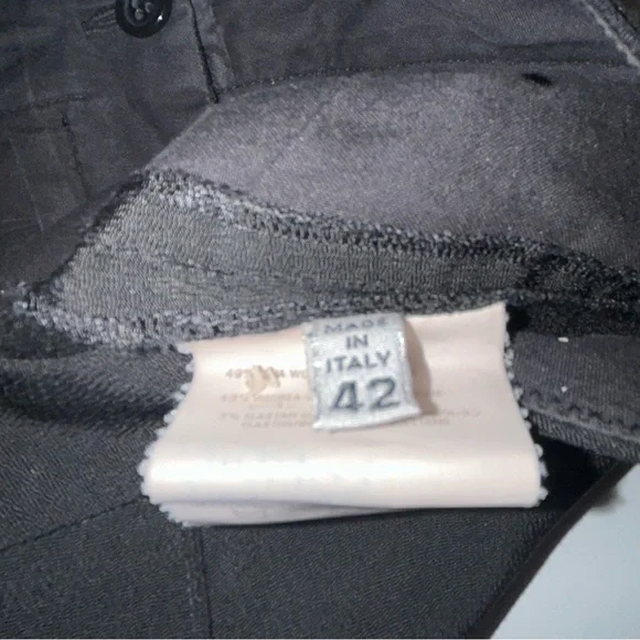 Maison Martin Margiela wool blend split hem‎ pants size 42/6 - Picture 8 of 10